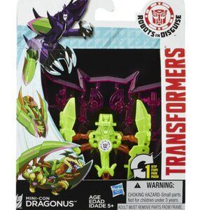 Transformers RID Robots in Disguise Mini-Con DRAGONUS Action Figure 2014 NIP